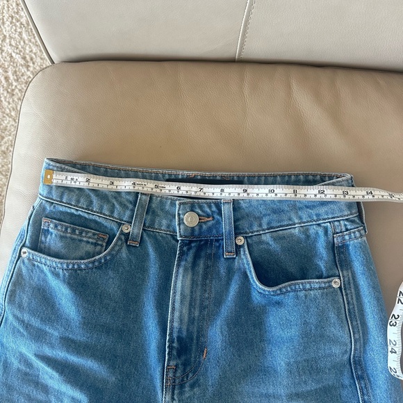 Veronica Beard Blue Cropped Ankle Jeans - Picture 8 of 8